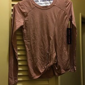 Betsey Johnson long sleeve performance top